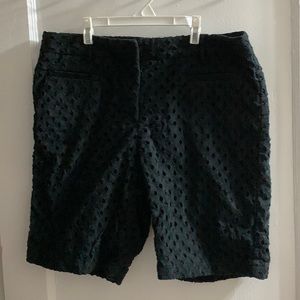 Black Mid Rise Lands’ End Pants